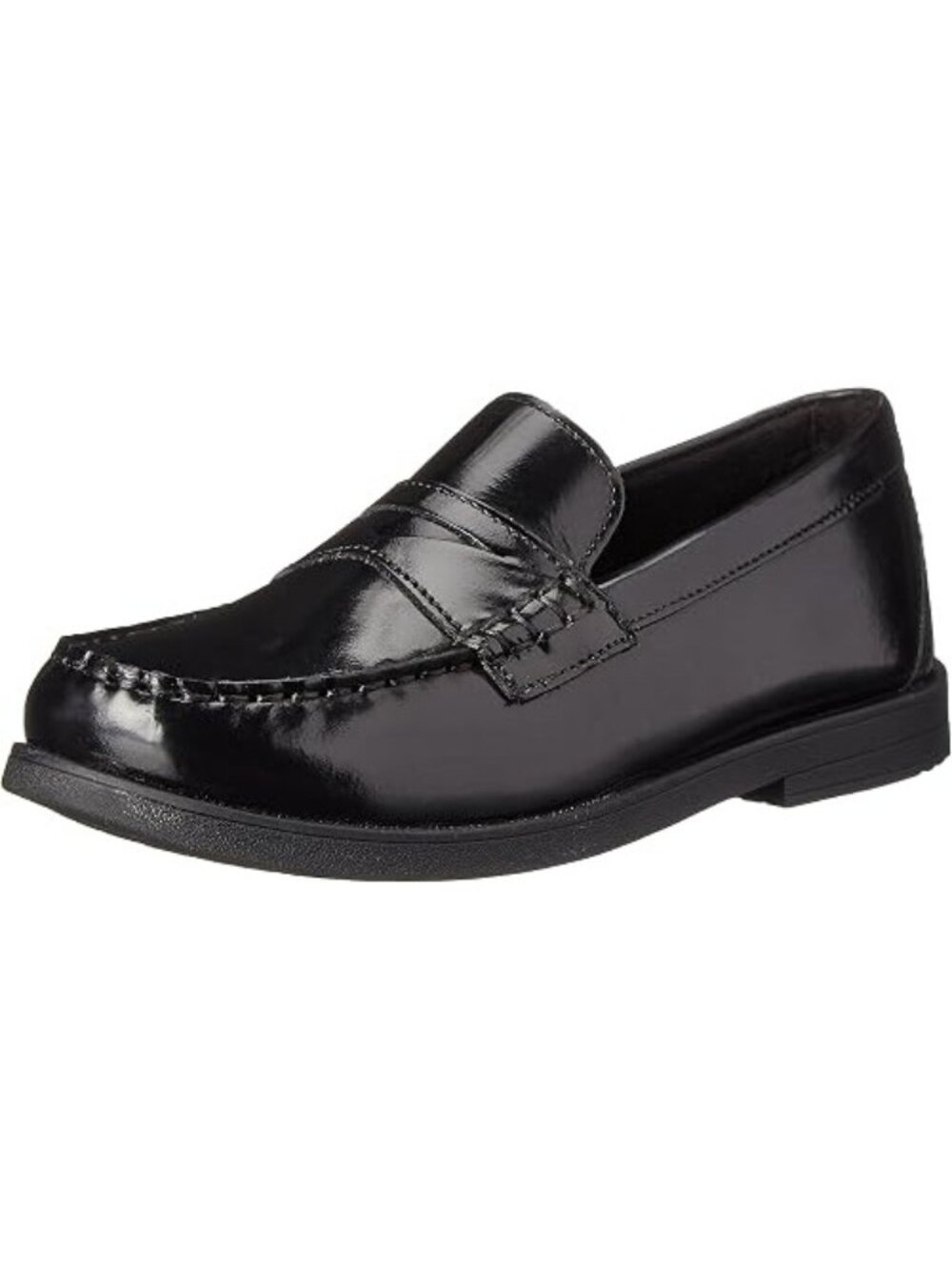 Florsheim Boys Croquet Penny Loafers, Size 5